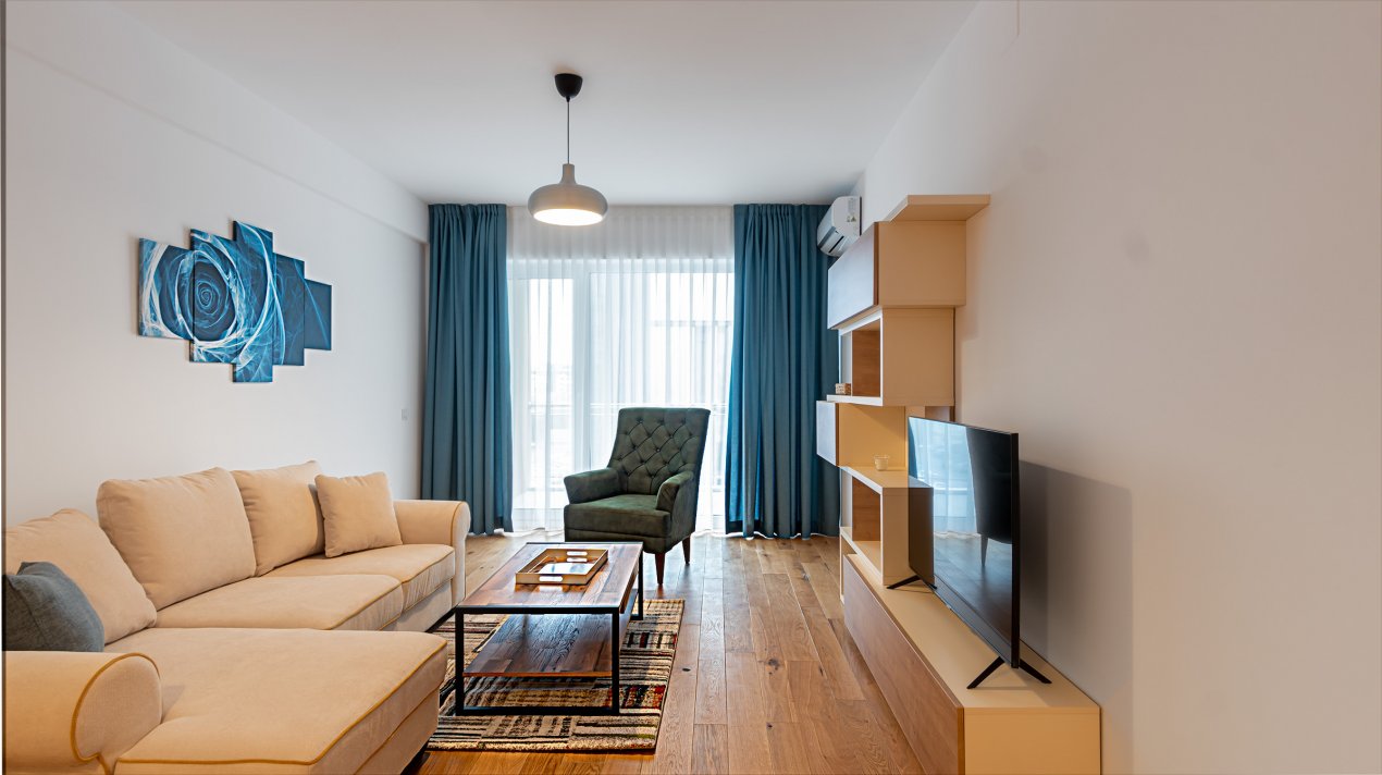 2 camere Aviatiei - loc de parcare subteran - prima inchiriere