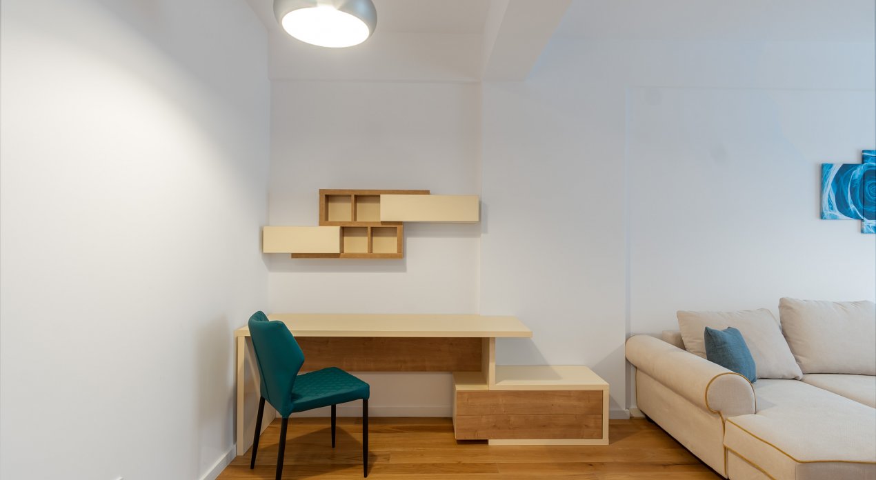 2 camere Aviatiei - loc de parcare subteran - prima inchiriere