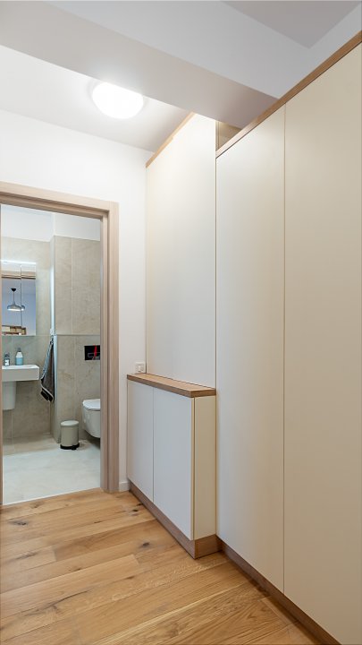 2 camere Aviatiei - loc de parcare subteran - prima inchiriere