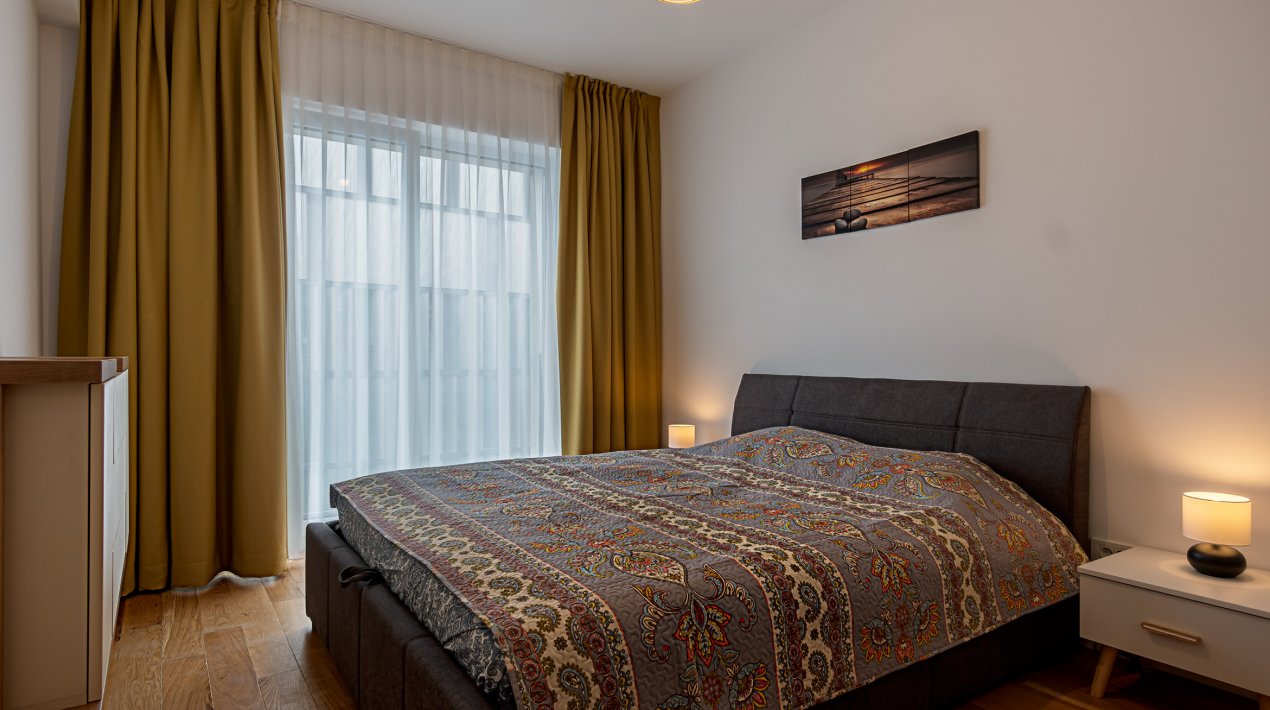 2 camere Aviatiei - loc de parcare subteran - prima inchiriere