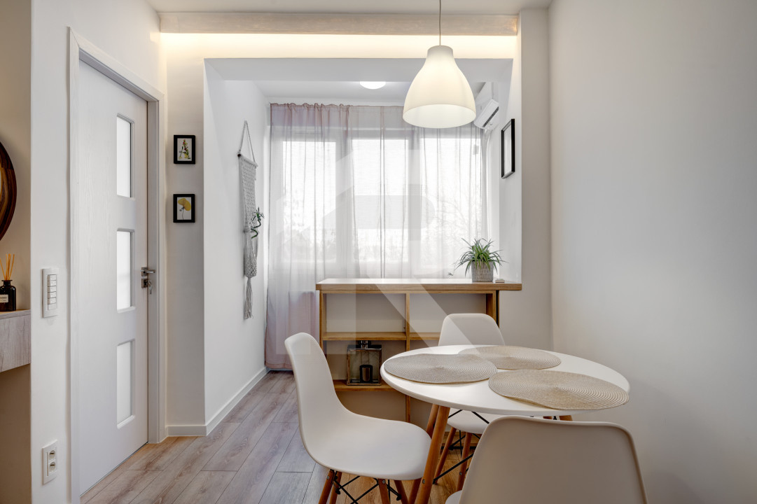 Garsoniera Turnu Măgurele etaj 6/9, mobilata-utilata, prima închiriere