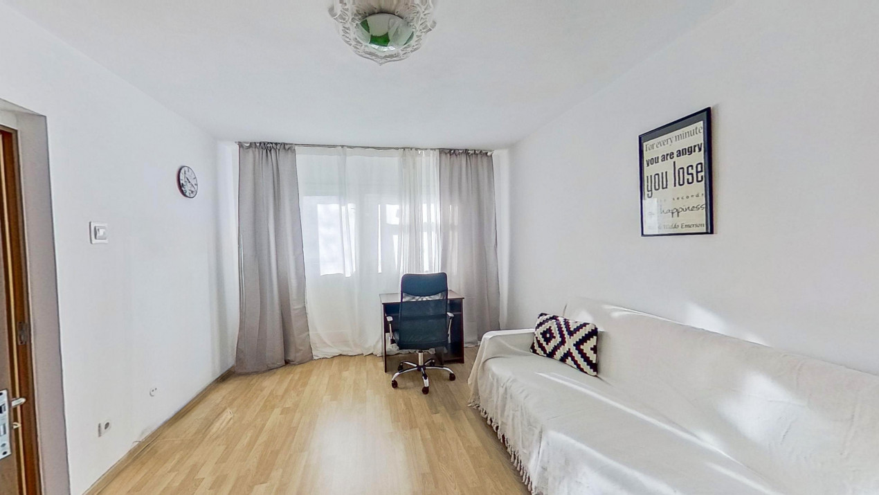 Apartament luminos, la doar 2 minute de metrou Dristor