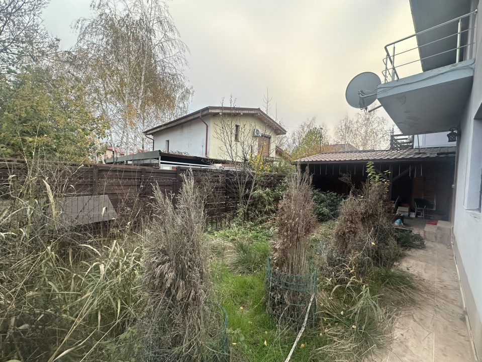 CORBEANCA, DUPLEX P+E+M 140 MP, CURTE PROPRIE 130 MP! 