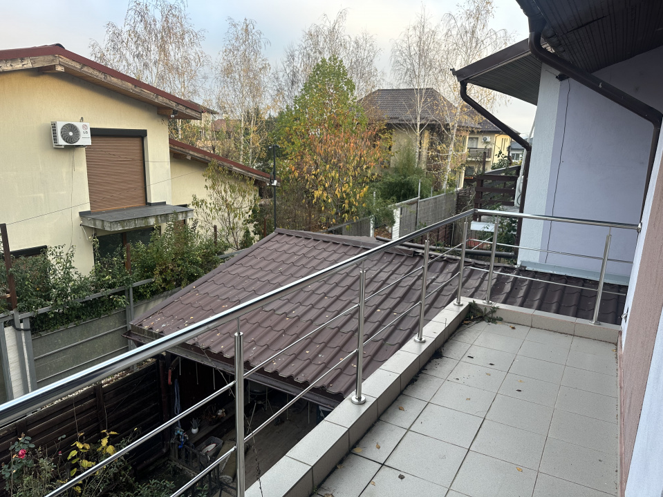 CORBEANCA, DUPLEX P+E+M 140 MP, CURTE PROPRIE 130 MP! 