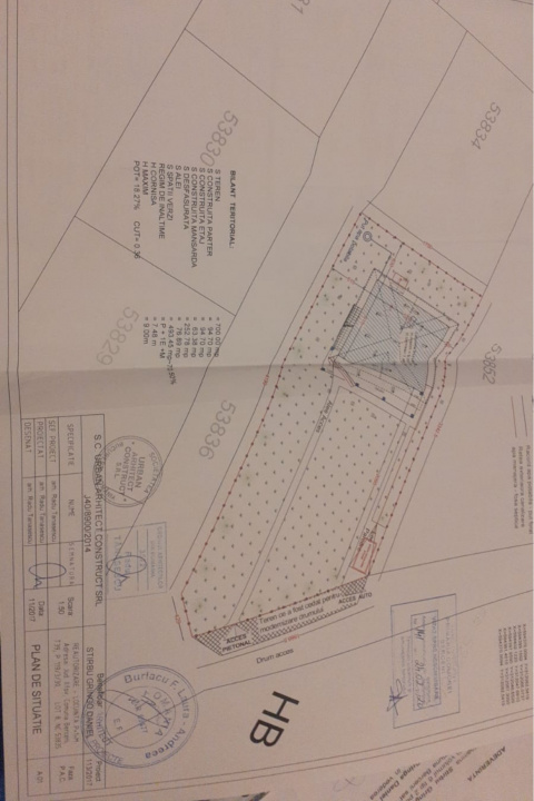 BERCENI-VIDRA CASA P+E+M 142 mp LOT 700 mp 