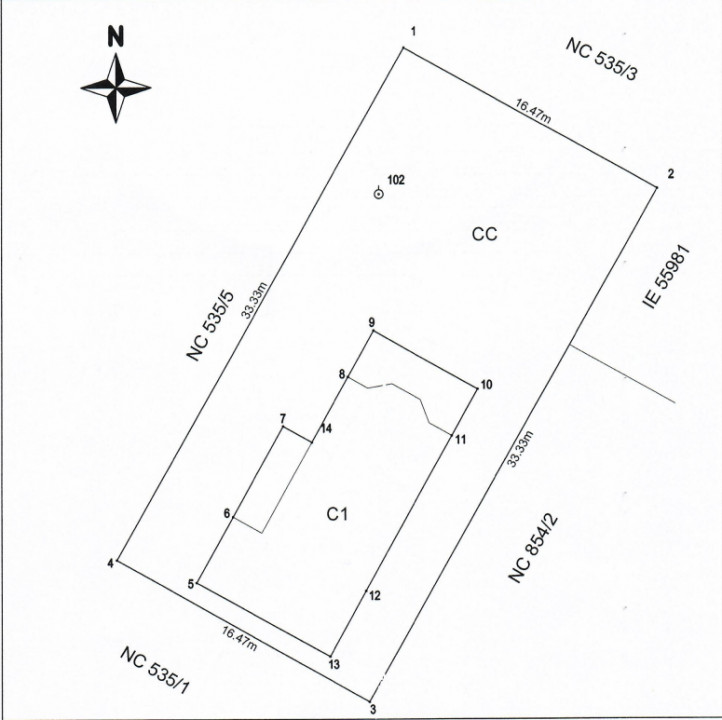 CORNETU, CASA P+1E+Pod 222 MP, LOT 549MP!