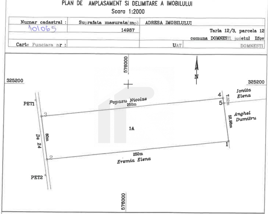 DOMNESTI Lot 15.000 MP 