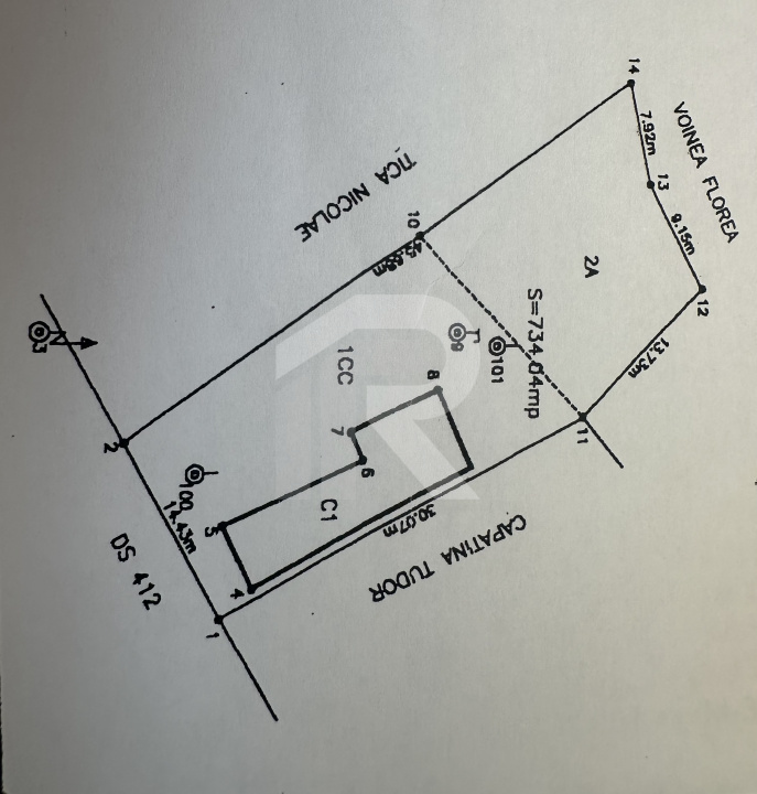 BERCENI, LOT 734 MP!