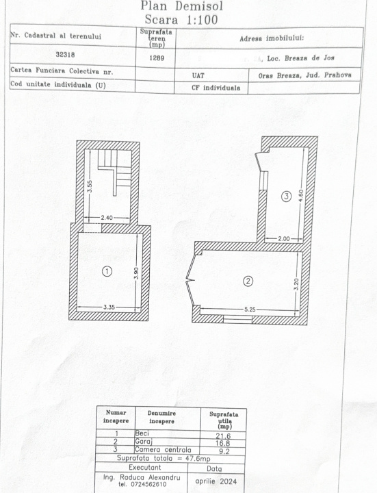  Vila cu 6 dormitoare in Breaza, lot teren 1289 mp