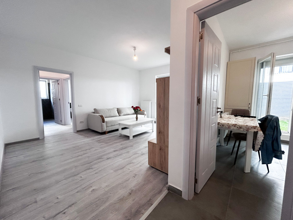 SUPERB: 50mp + curte privata 60mp, bloc 2023