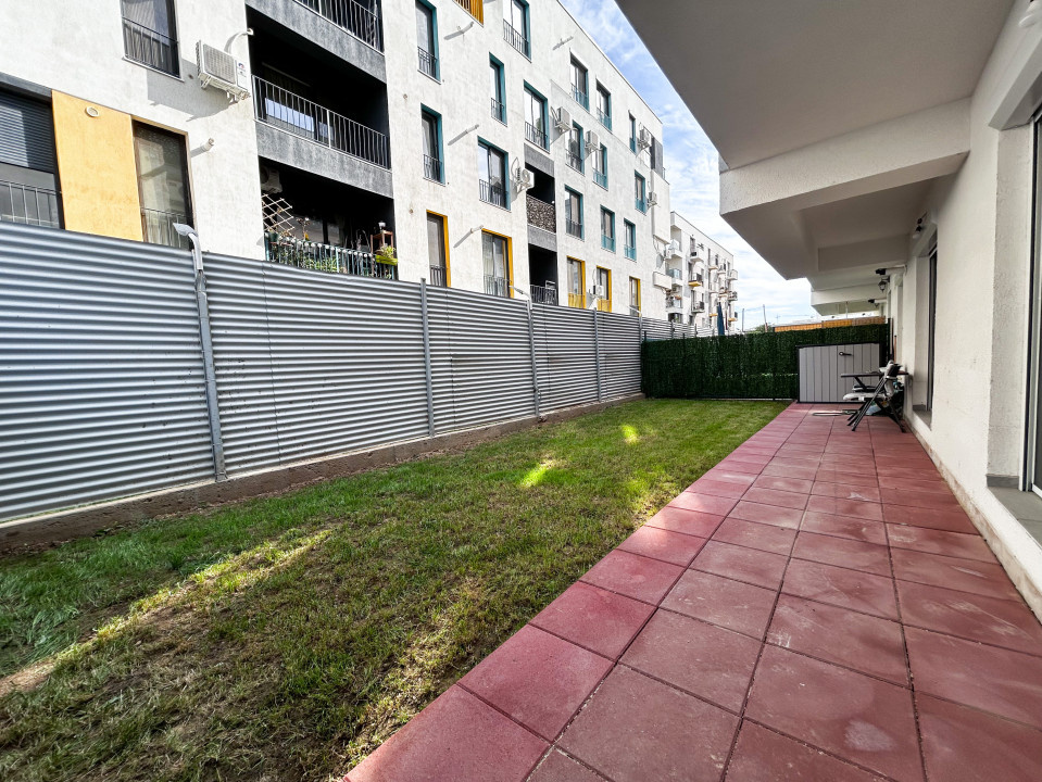 SUPERB: 50mp + curte privata 60mp, bloc 2023