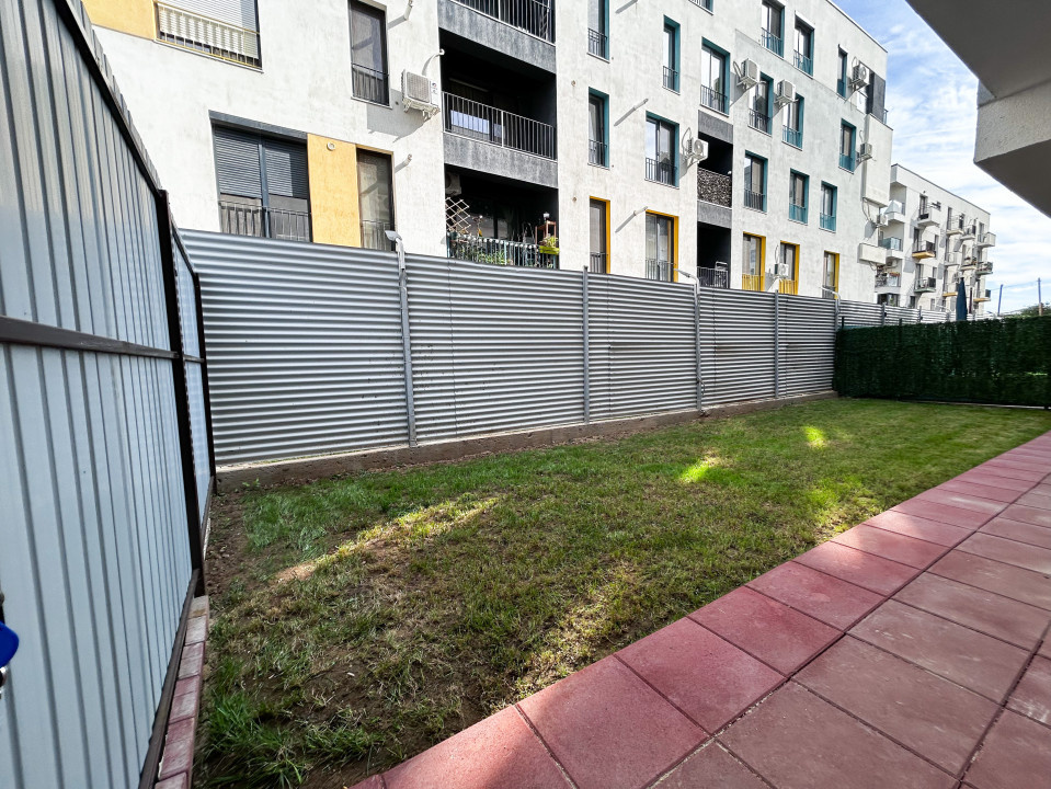 SUPERB: 50mp + curte privata 60mp, bloc 2023