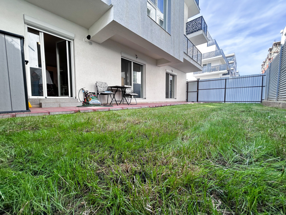 SUPERB: 50mp + curte privata 60mp, bloc 2023