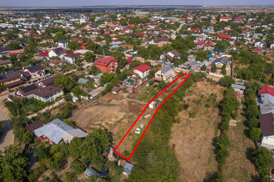 TUNARI - NICOLAE BALCESCU, TEREN CONSTRUCTII 1035 MP, FRONT 11 M! 