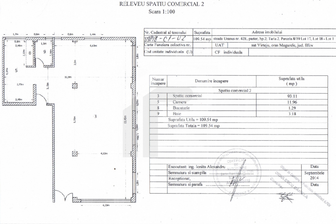 Magurele apartament 110 MP+lot 222 MP+2 locuri parcare New Residence