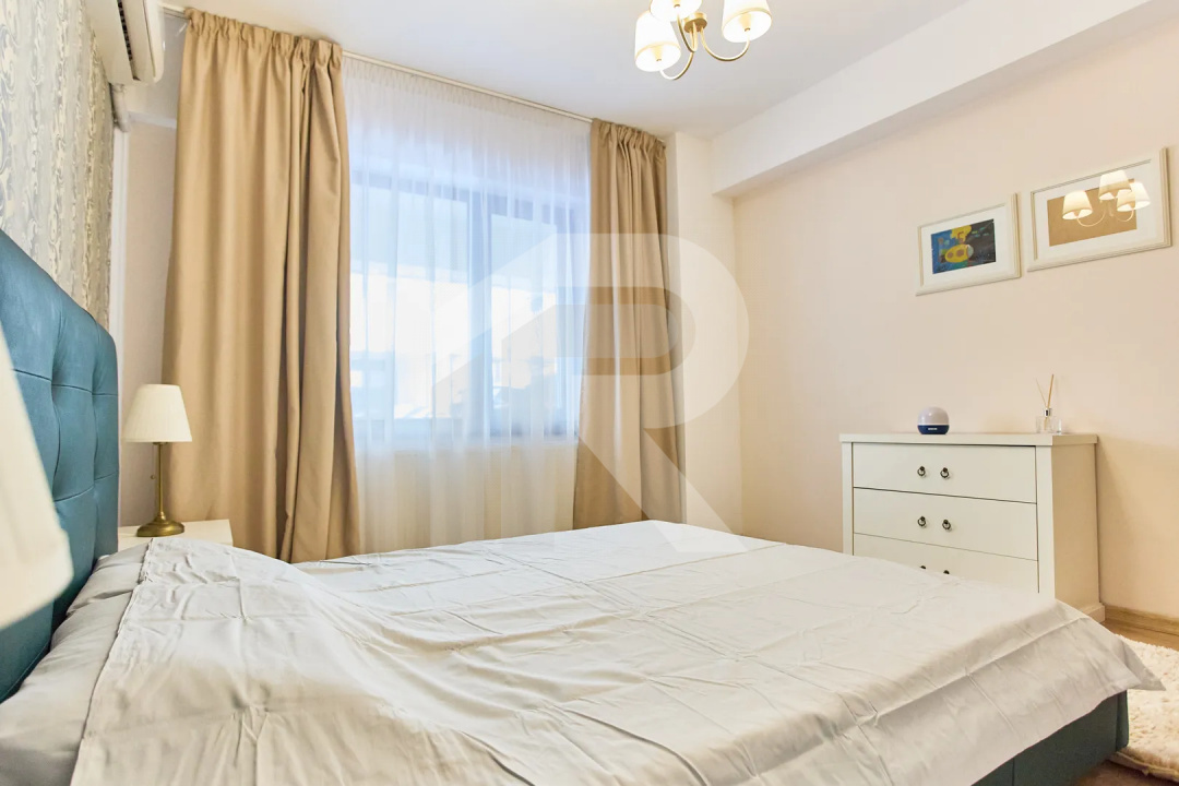 BĂNEASA – PETROM CITY, 2 CAMERE + PARCARE SUBTERANĂ, 71 MP TOTAL!