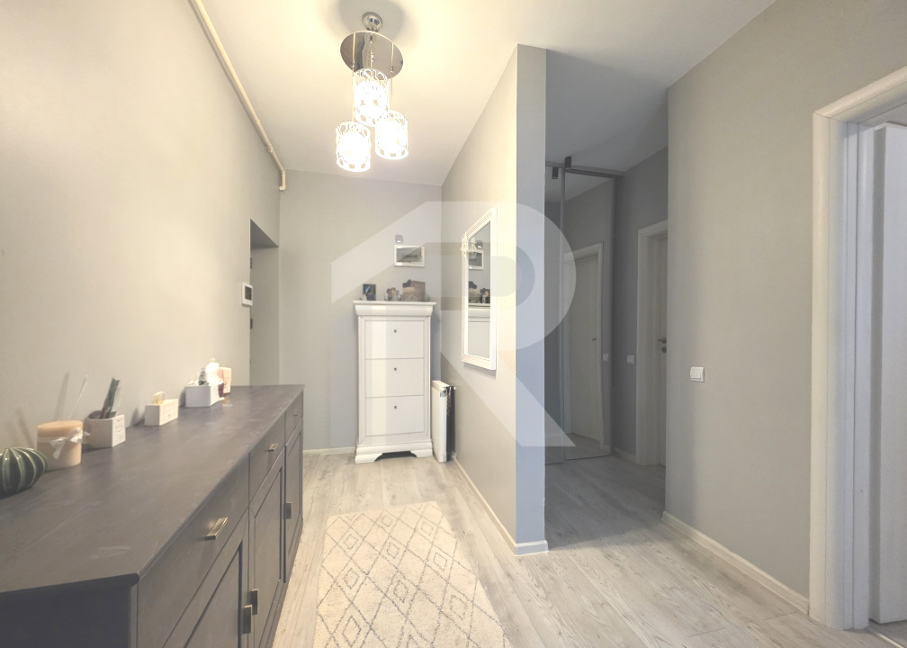 Apartament 2 Camere + Grădină 38mp, Pipera, mobilat si utilat complet