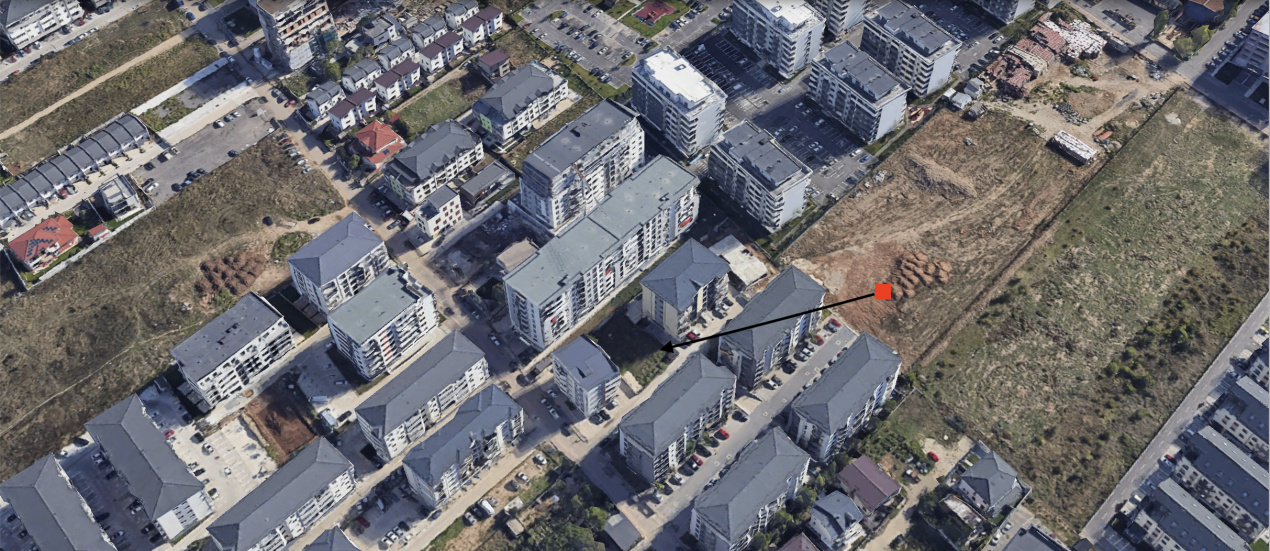 Teren intravilan 580 mp | Sector 3 | Deschidere 17 m | COMISION 0%