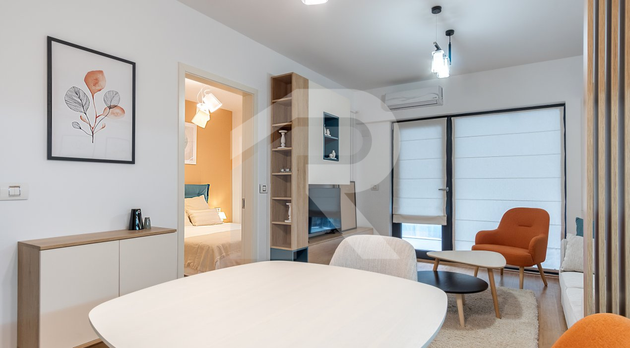 Studio superb New Times Residence + loc de parcare subteran