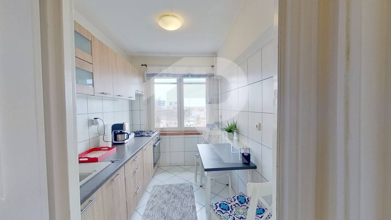 Priveliște panoramică unică - apartament de închiriat în Piața Domenii!