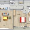 Duplex - 3 dormitoare- proaspat mobilat si decorat, la un pret excelent !!