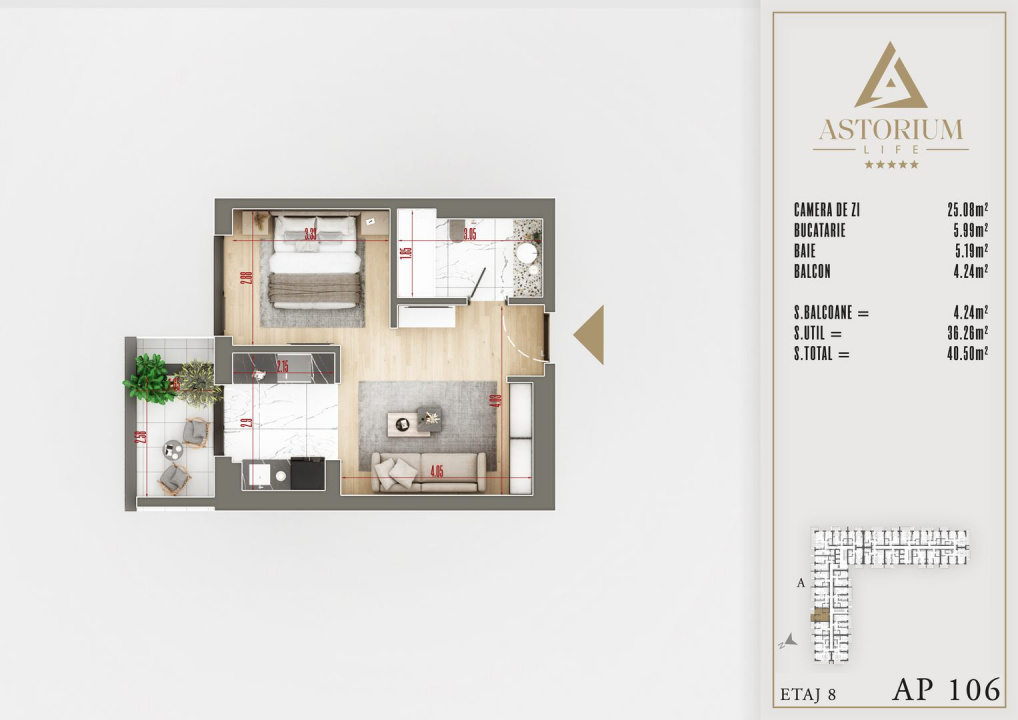 Titan Astorium Gars STUDIO predare 2025 Finisaje si calitate Premium