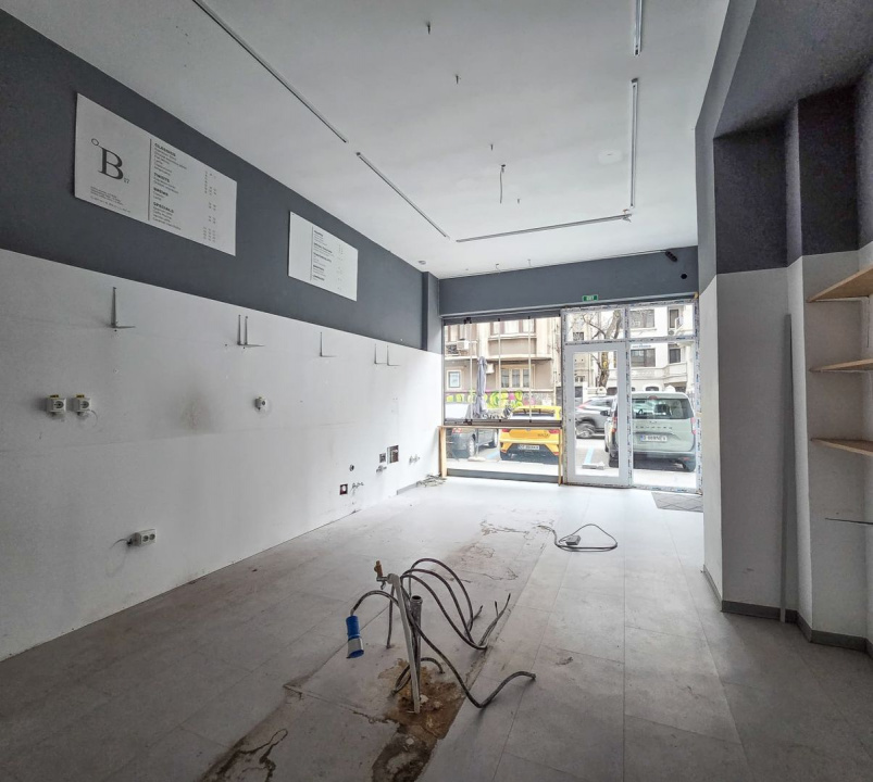 Spatiu comercial 37mp Universitate Batistei Stradal